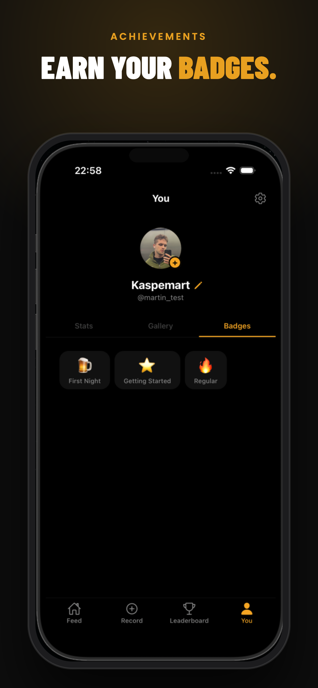 Earn your badges