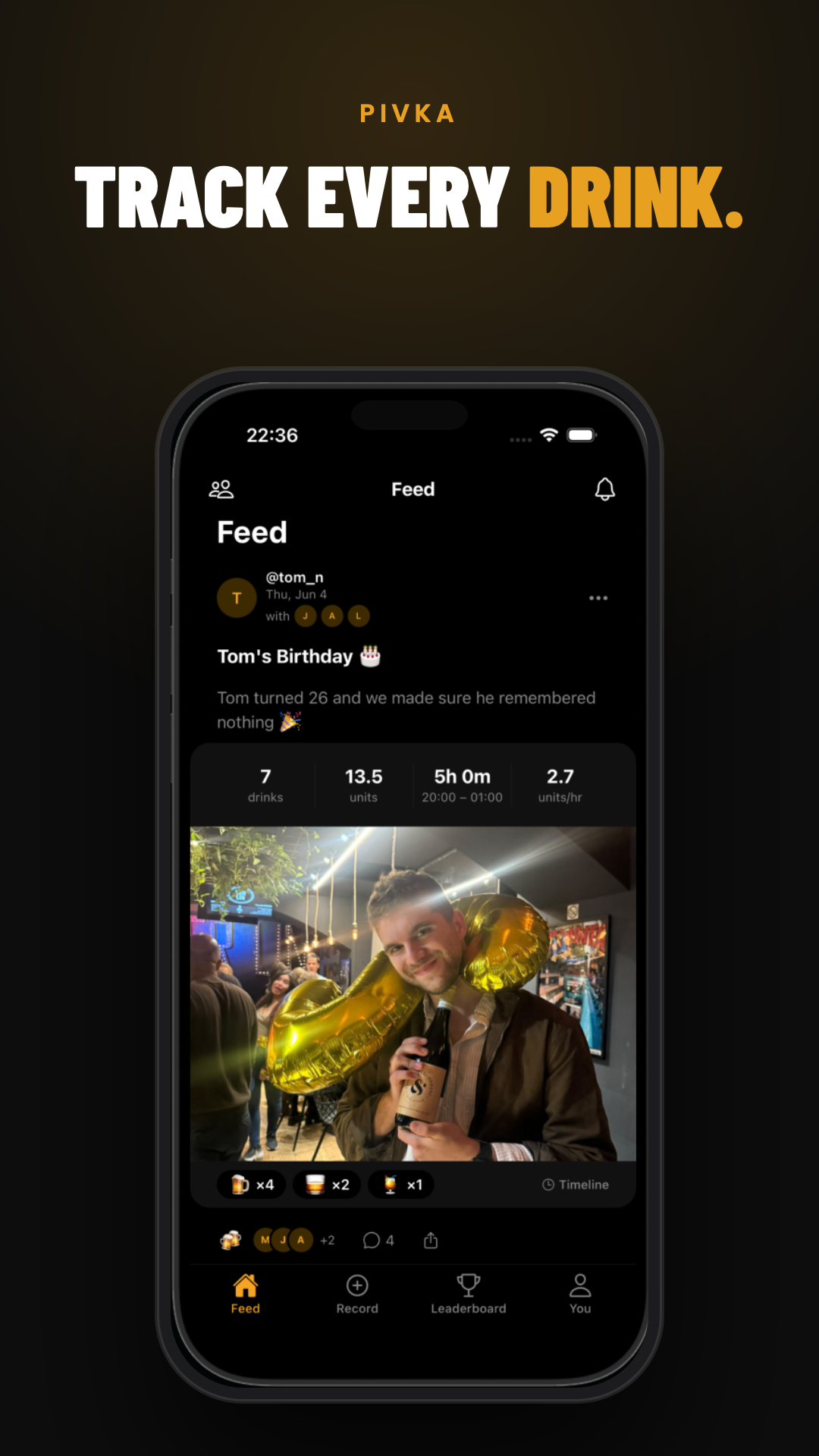 Activity feed